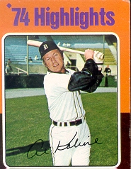 1975 Topps Baseball Cards      004       Al Kaline HL